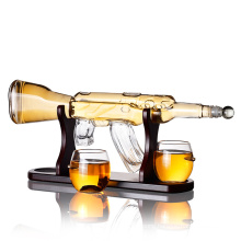 Top Quality Whisky Decanter Bottle Glass Bottle Sets Borosilicate Wine Decanter in Bar Set